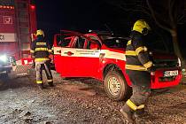 Hasiči vyjížděli v pátek v podvečer k požáru trafostanice nedaleko rozhledny na Sněžníku.