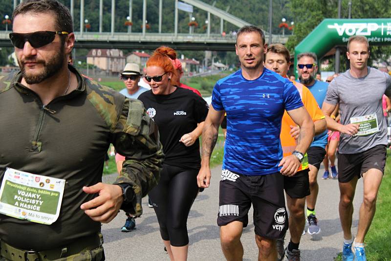 Běh pro vojenský fond solidarity a Nadaci policistů a hasičů 2019.