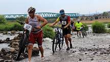 Triatlon Železný knedlík 2018 absolvovalo téměř 120 závodníků.