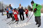 PODRUHÉ se konal ve sportovním areálu Jedlová Obří slalom.