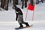 PODRUHÉ se konal ve sportovním areálu Jedlová Obří slalom.