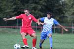 JIŘÍKOV (červené dresy) doma udolal Chabařovice 2:1.