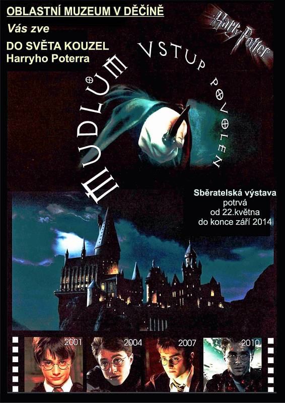 Harry Potter v děčínském muzeu.