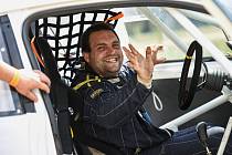 DĚČÍNSKÝ BOURÁK. Aleš Kubík řádí v kategorii RallyeCross.