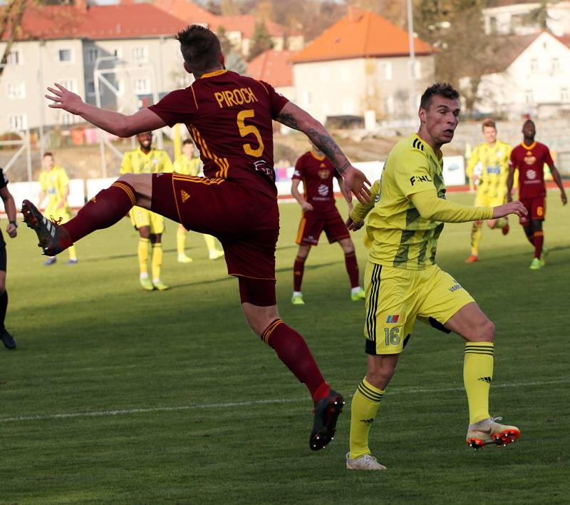 CENNÝ BOD. Varnsdorf doma remizoval s Duklou Praha 1:1.