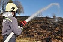 Ve středečních odpoledních hodinách vyjela hasičská jednotka Varnsdorf k požáru suché trávy.