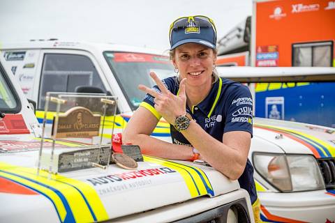 Olga Roučková má za sebou další účast na slavné Rallye Dakar. Byla úspěšná.