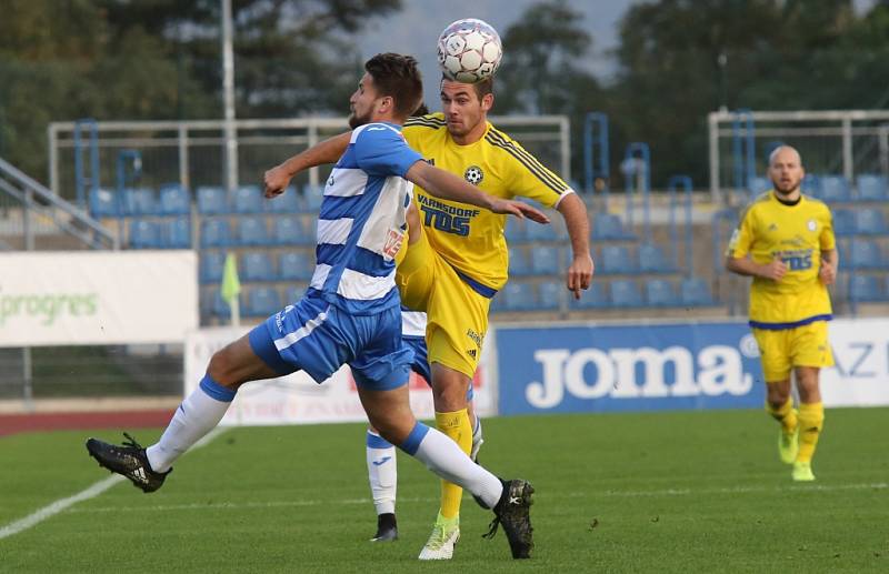 REMÍZA. Derby skončilo nerozhodně, Varnsdorf uhrál v Ústí nad Labem remízu 1:1.