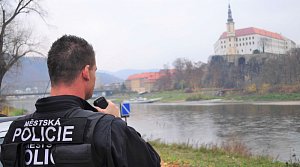 Městská policie Děčín.