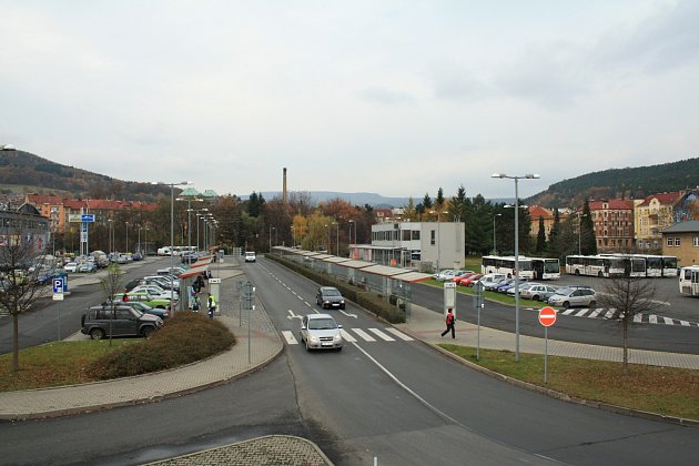 Městská hromadná doprava v Děčíně.