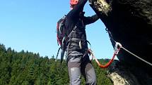 V Děčíně by měla vzniknout první legální via ferrata v České republice.