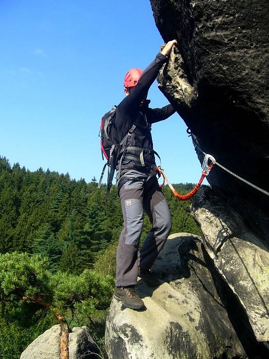 V Děčíně by měla vzniknout první legální via ferrata v České republice.