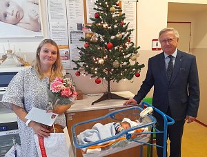 František je prvním narozeným miminkem z Děčína v roce 2024.