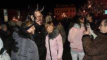 Krampusáci pouštěli v Děčíně hrůzu.