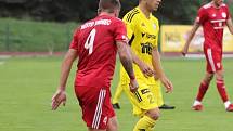 Druhá fotbalová liga: Varnsdorf - Třinec 3:0 (0:0).