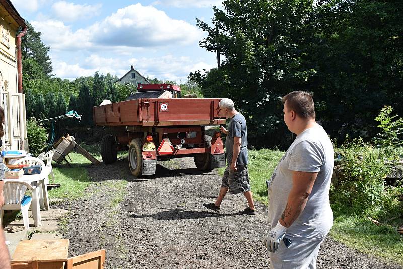 Přívalové deště v červenci poničily v Lobendavě a v Dolní Poustevně desítky domů.