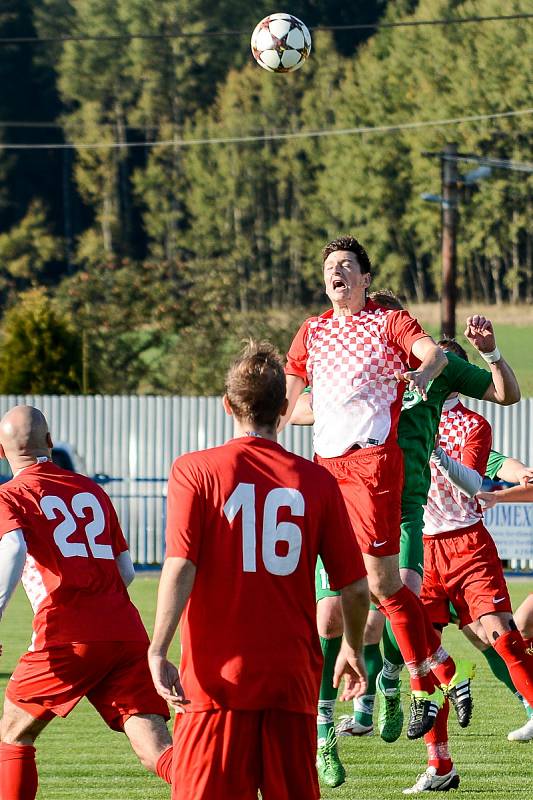 0:5! Fotbalisté Vilémova doma proti Českému Brodu vyhořeli.