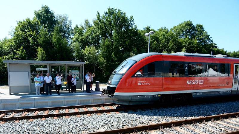 Mezi Dolní Poustevnou a Sebnitz znovu jezdí vlaky.