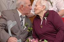 Manželé Tomáškovi oslavili sedmdesát let společného života