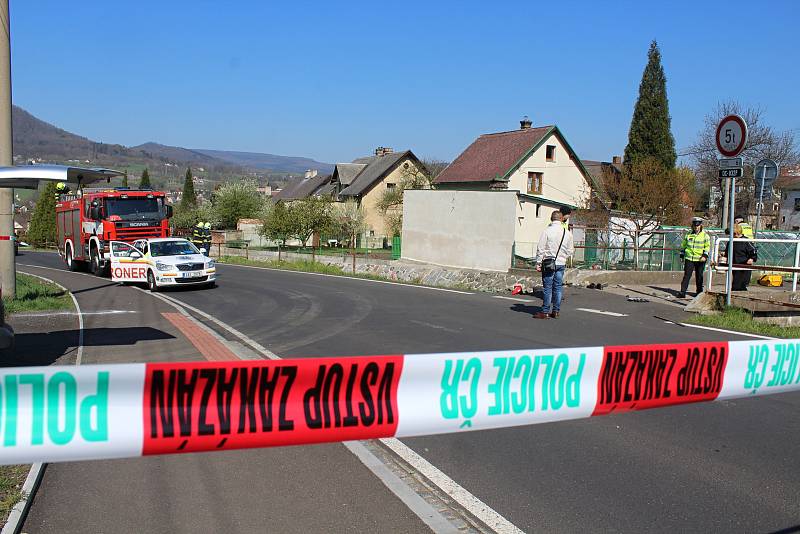 V Děčíně - Boleticích zemřela při dopravní nehodě žena.