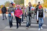 Varnsdorská demonstrace 28.10. 2011