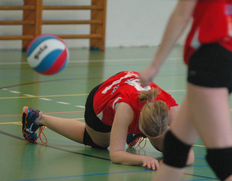 VOLEJBALISTKY SPARTAKU DĚČÍN doma dvakrát porazily Plzeň.