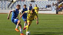 VARNSDORF (ve žlutém) vyhrál ve Znojmě 2:0.