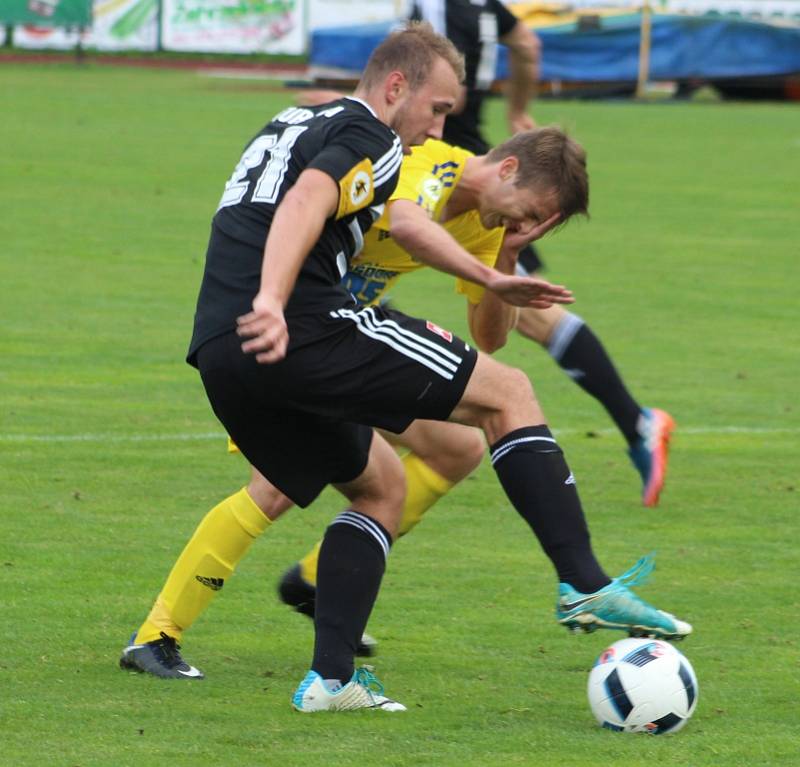 PORÁŽKA. Varnsdorf doma prohrál s Českými Budějovicemi 2:3.