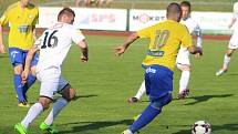 DERBY. Varnsdorf (ve žlutém) hostil v derby Ústí nad Labem.