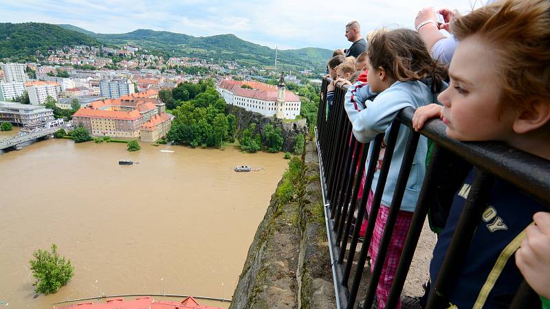 Povodně na Děčínsku 2013.