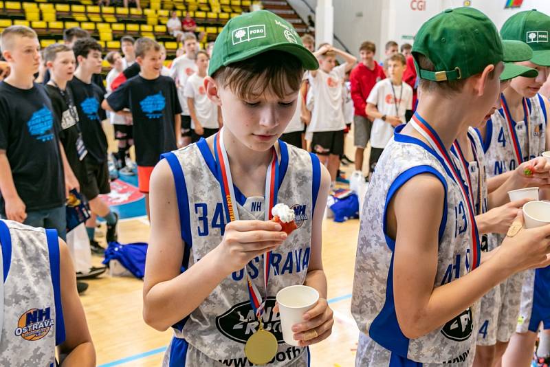 Slavnostní zakončení Vividbooks Národního finále chlapců U 13 v Děčíně.