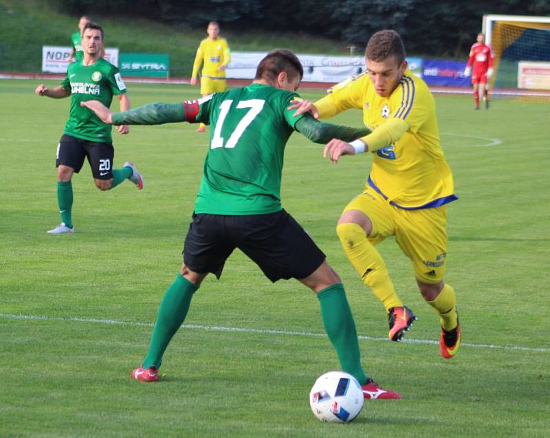 FORTUNA NÁRODNÍ LIGA. FK Varnsdorf doma hrál proti Baníku Sokolov.