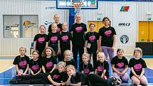 Slavnostní zakončení Vividbooks Národního finále U 11 dívek v basketbalu. Vítězství urvaly dívky z Hradce Králové.