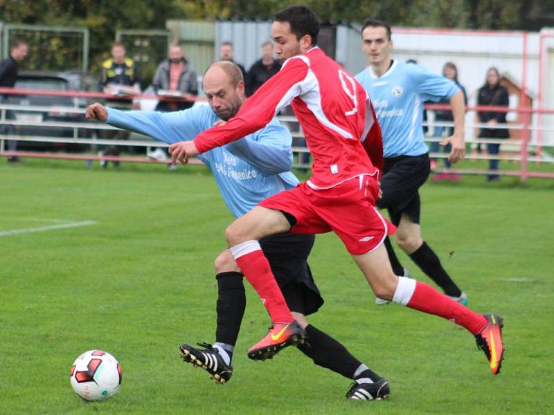 ŠLÁGR. Česká Kamenice vyhrála v Děčíně 1:0.