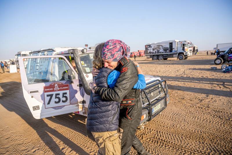 Olga Roučková společně s navigátorem Robertem Knoblochem úspěšně zvládli Rallye Dakar 2022.