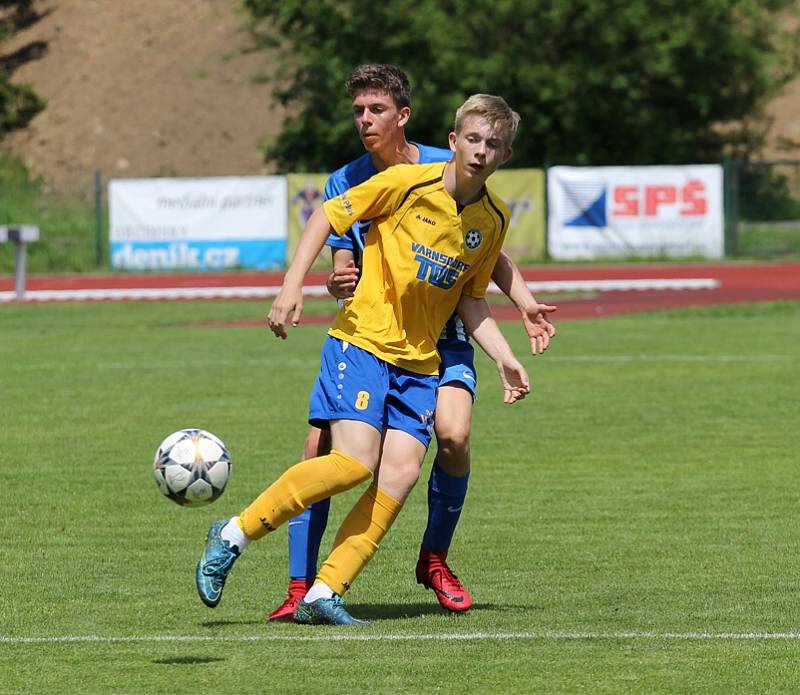 MLADŠÍ DOROSTENCI Varnsdorfu rozstříleli Českou Lípu 6:0.