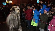 Krampusáci pouštěli v Děčíně hrůzu.