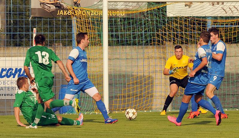 DOBRÁ GENERÁLKA. Fotbalisté Vilémova doma porazili Českou Lípu 6:2.