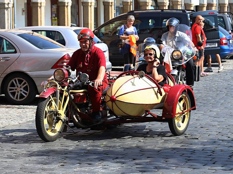 Sraz majitelů a milovníků motocyklů Böhmerland na Šluknovsku