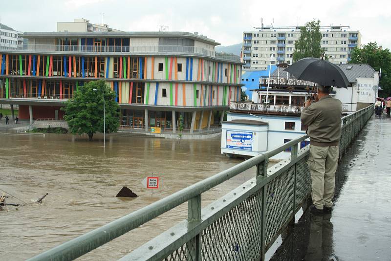 Povodně na Děčínsku 2013.