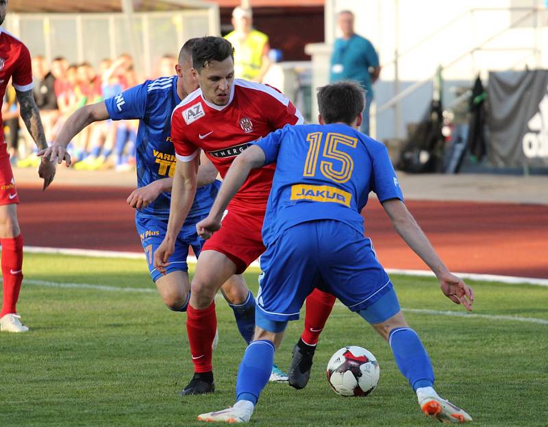 PARÁDA! Varnsdorfští fotbalisté doma porazili 2:0 Brno.