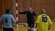 Sálovka, veteráni: Futsal Varnsdorf - Nota Děčín 3:1.