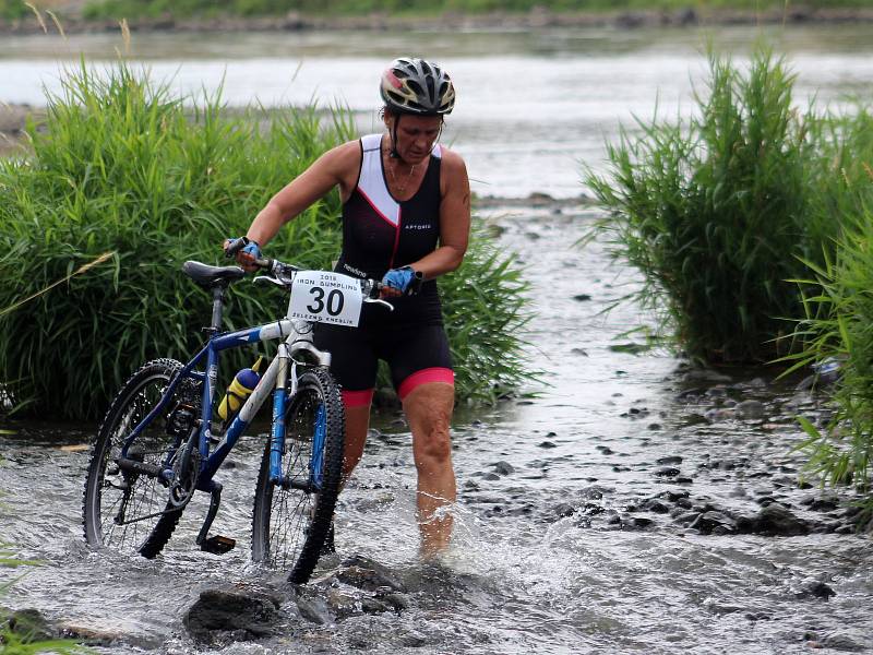 Triatlon Železný knedlík 2018 absolvovalo téměř 120 závodníků.