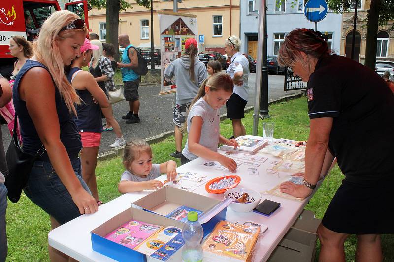 Velký dětský den na děčínské Střelnici.