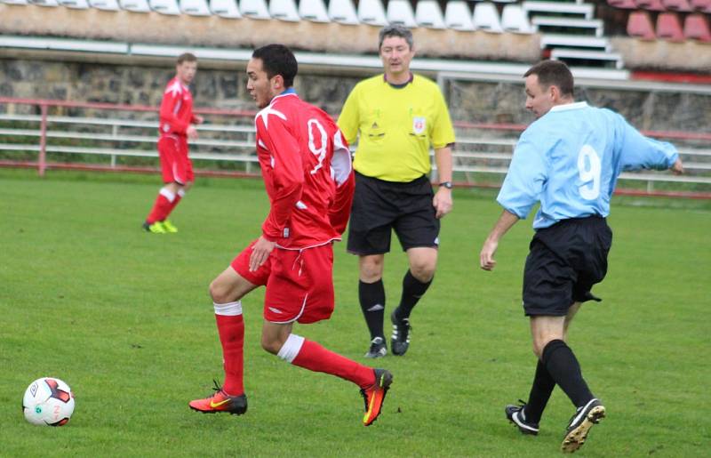 ŠLÁGR. Česká Kamenice vyhrála v Děčíně 1:0.