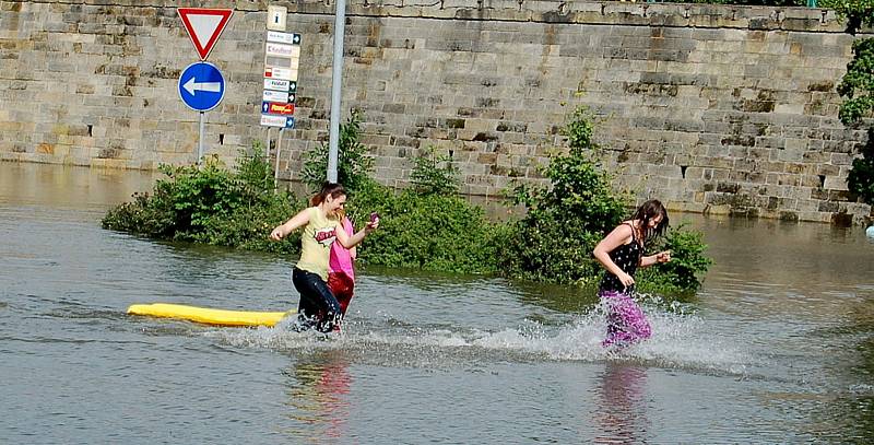 Povodně na Děčínsku 2013.