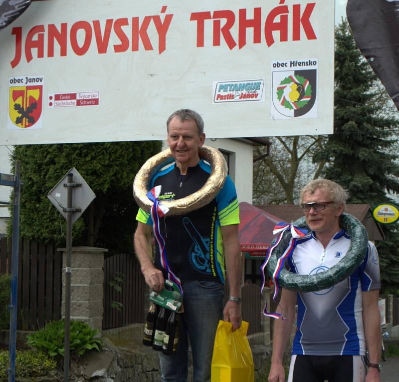 JANOVSKÝ TRHÁK 2014 - letos se konal již 5. ročník tohoto cyklistického závodu do vrchu.