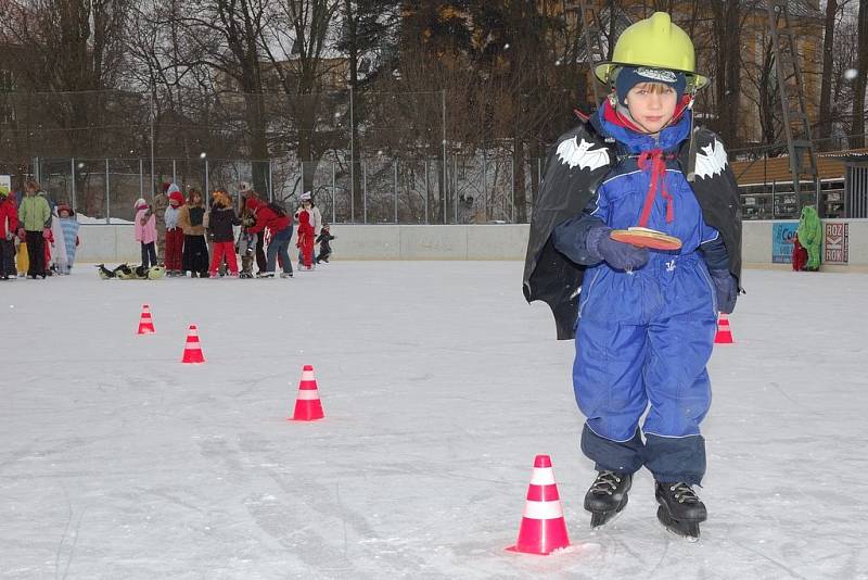 Karneval na ledě si všichni užili