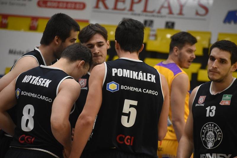 Čtvrté derby v sezoně. Basketbalisté Ústí nad Labem doma přivítali rivala z Děčína.