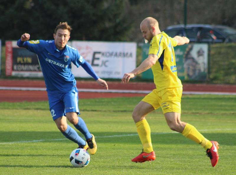 FORTUNA NÁRODNÍ LIGA. Varnsdorf doma přivítal nováčka z Vítkovic.